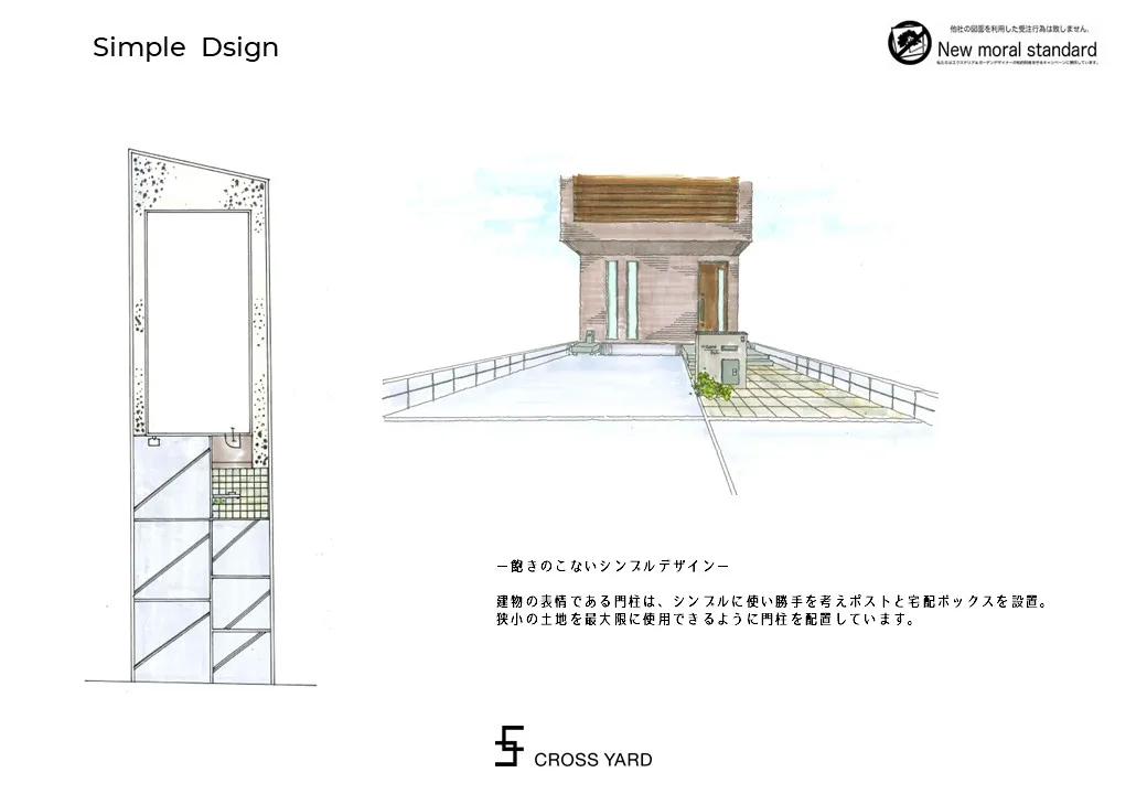 W様邸　エクステリアプラン